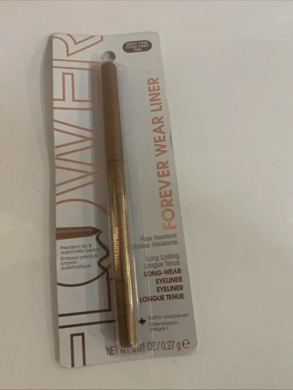 Flower Forever Wear Liner Long-Wear Eyeliner Smokey Topaz Makeup